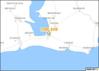 map of Koblevo