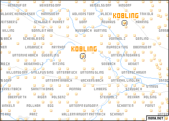 map of Kobling