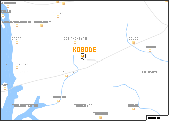 map of Kobodé