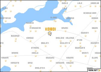 map of Koboi