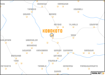 map of Kobokoto