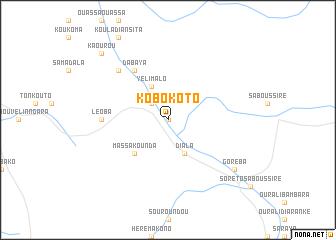 map of Kobokoto