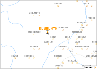 map of Kobolaya