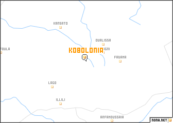 map of Kobolonia