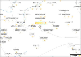 map of Kobolo