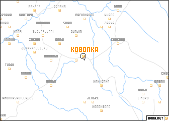 map of Kobonka