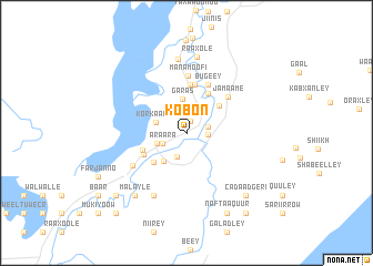 map of Kobon