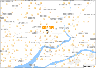 map of Kobo-ri