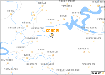 map of Kobo-ri