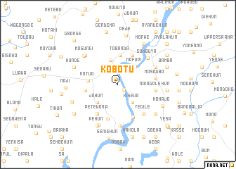 map of Kobotu