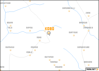 map of Kobo