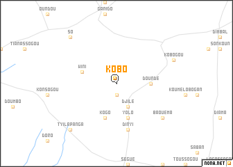 map of Kobo