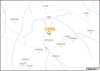 map of Kobo