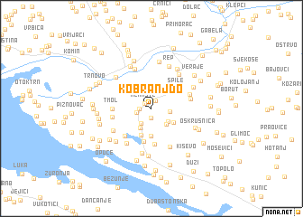 map of Kobranj Do