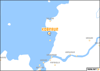 map of Kobraur