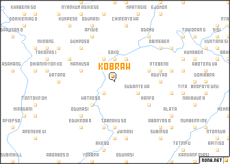 map of Kobraw