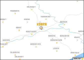 map of Kobra