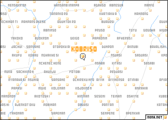 map of Kobriso