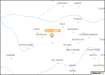 map of Kʼobrīya