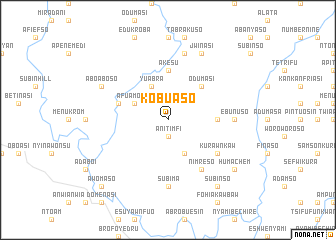 map of Kobuaso