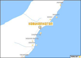 map of Kobukarikotan