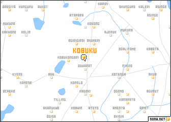 map of Kobuku