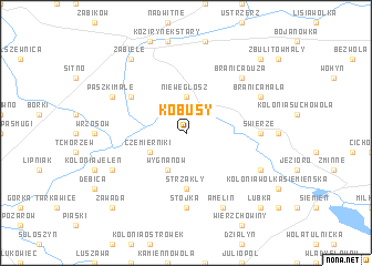 map of Kobusy