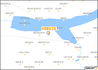 map of Kobuza