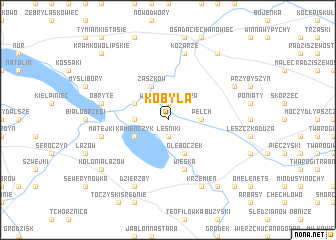 map of Kobyla