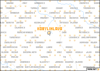 map of Kobylí Hlava
