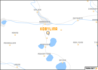 map of (( Kobylina ))