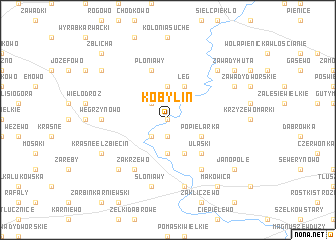 map of Kobylin