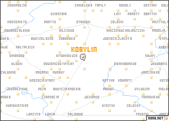 map of Kobylin