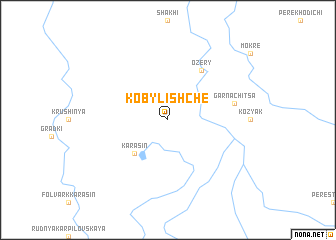 map of Kobylishche