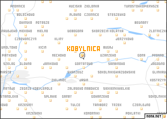 map of Kobylnica