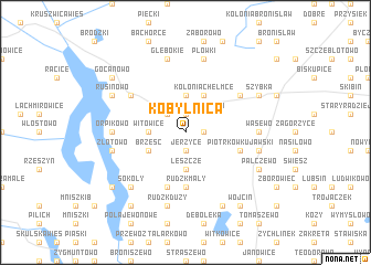 map of Kobylnica