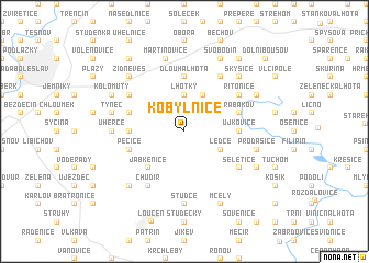 map of Kobylnice