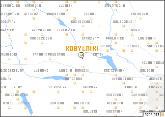 map of Kobylniki