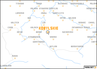 map of Kobylskie
