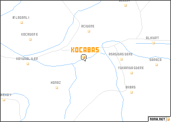 map of Kocabaş