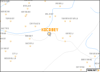 map of Kocabey