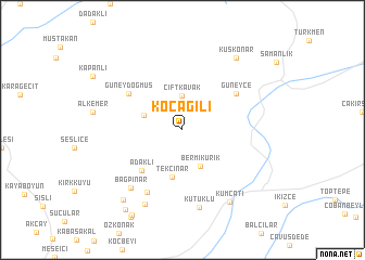 map of Koçağılı