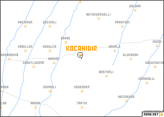 map of Kocahıdır