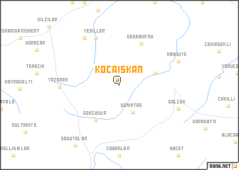 map of Kocaiskan