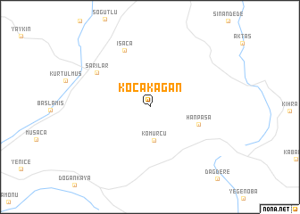 map of Kocakağan