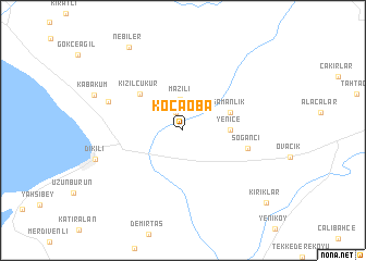 map of Kocaoba