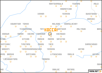 map of Koc Cai