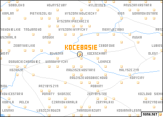 map of Koce Basie