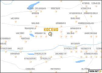 map of Kocewo