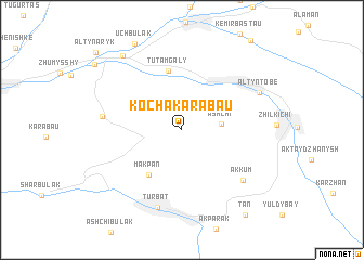 map of Kochakarabau